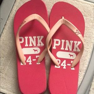 PINK flip flops